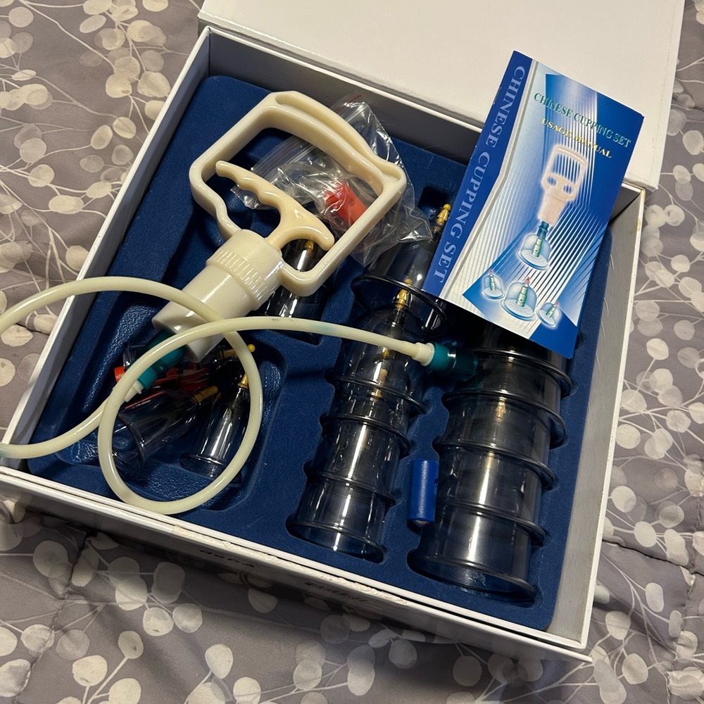 Full manual cupping set